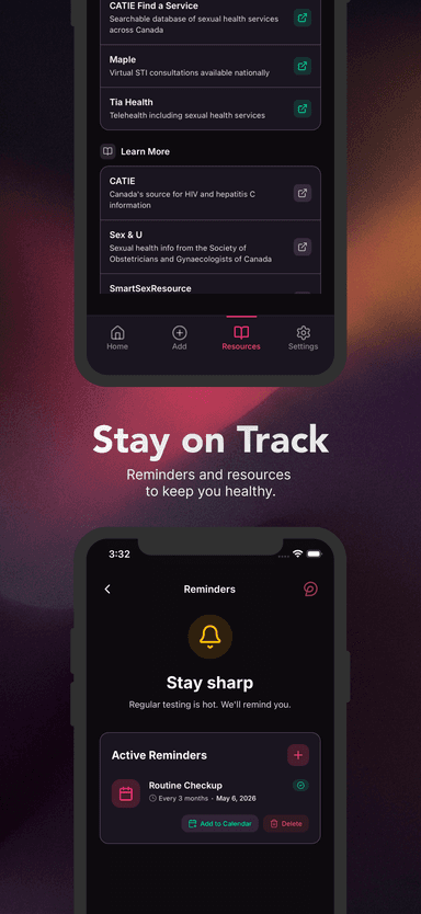 Discloser private status sharing preview with encrypted results and hidden identity